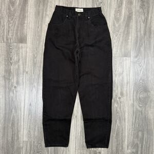 Vintage Eddie Bauer Jeans Womens 10 High Rise Loose Fit Tapered Mom USA 27 X 30